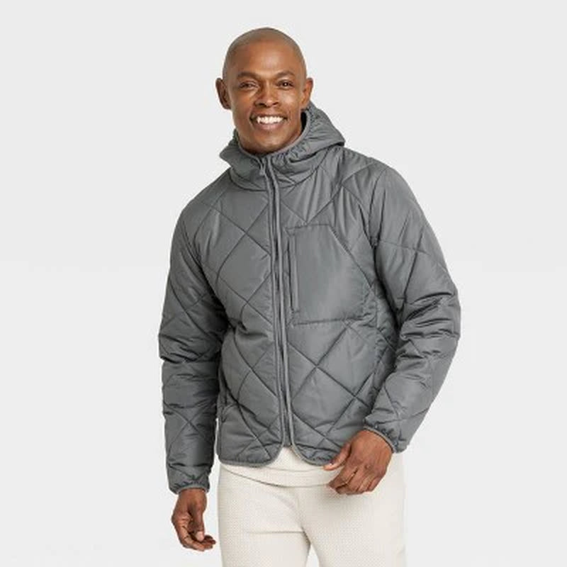 All in Motion Men'S Lightweight Quilted Jacket