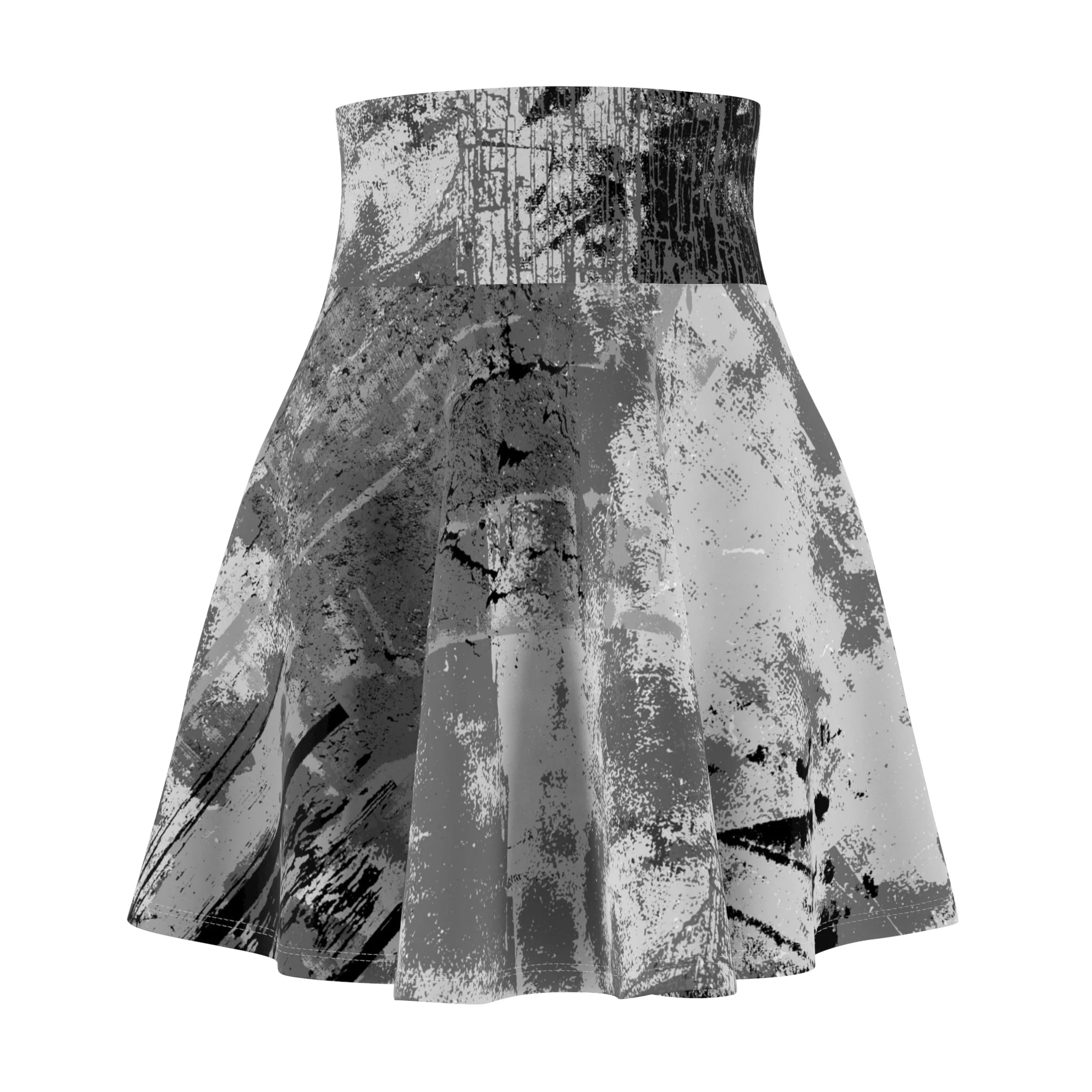 Women'S Versatile Casual Skater Skirt BLANCH - Minimal by Queennoble