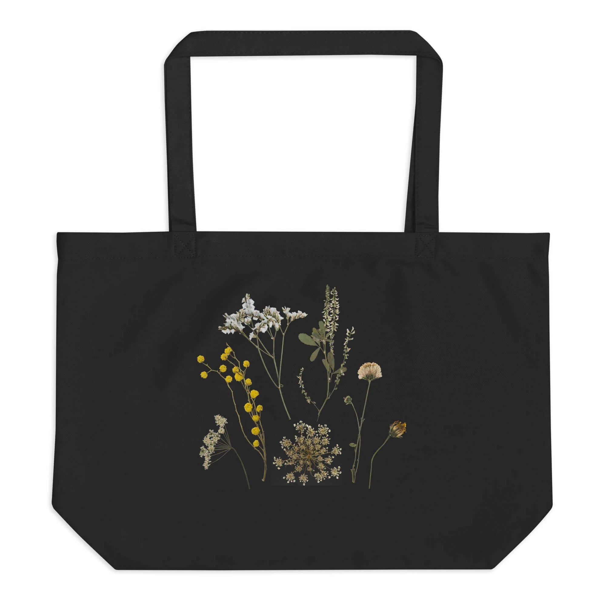 Large Organic Tote Bag Design by Hadiarts