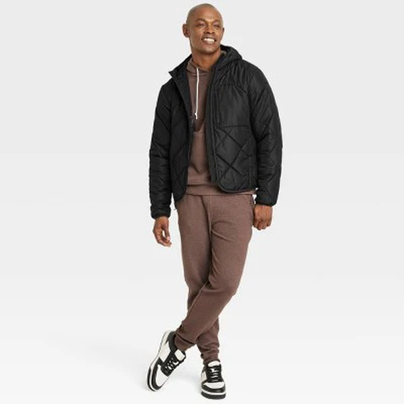 New - Men'S Ightweight Quilted Jacket - All in Motion