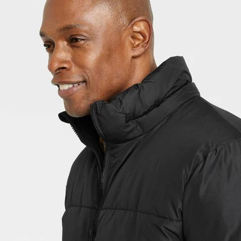 New - Men'S Heavy Puffer Jacket - All in Motion