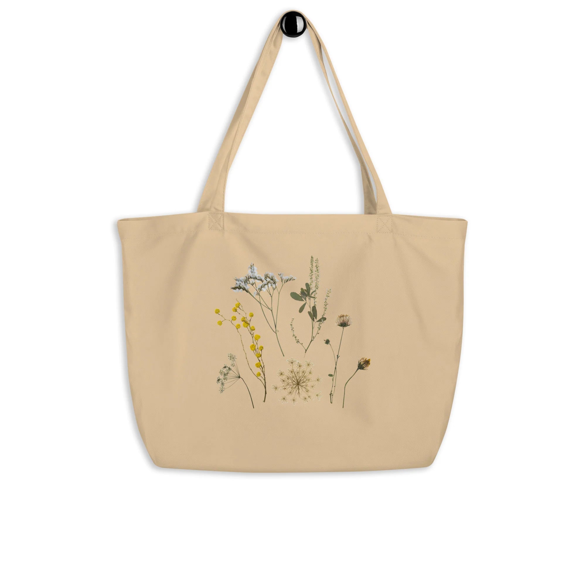 Large Organic Tote Bag Design by Hadiarts