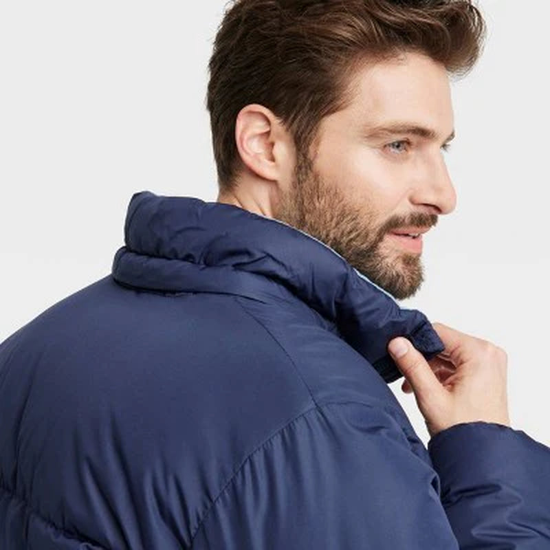 New - Men'S Heavy Puffer Jacket - All in Motion