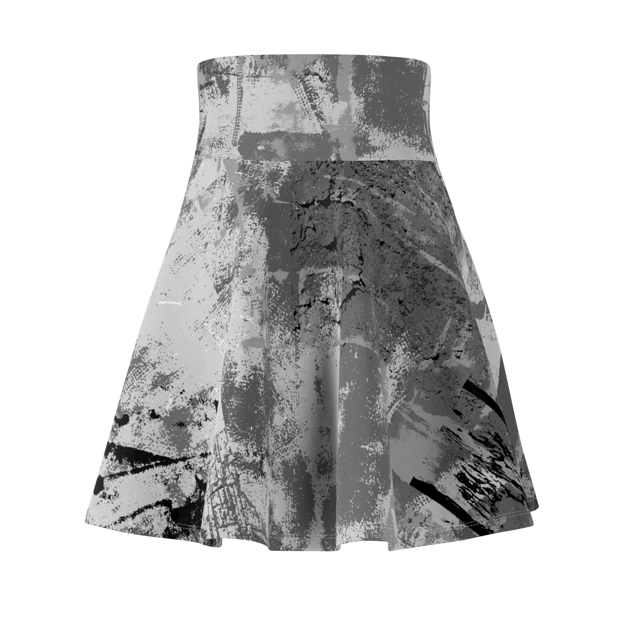 Women'S Versatile Casual Skater Skirt BLANCH - Minimal by Queennoble